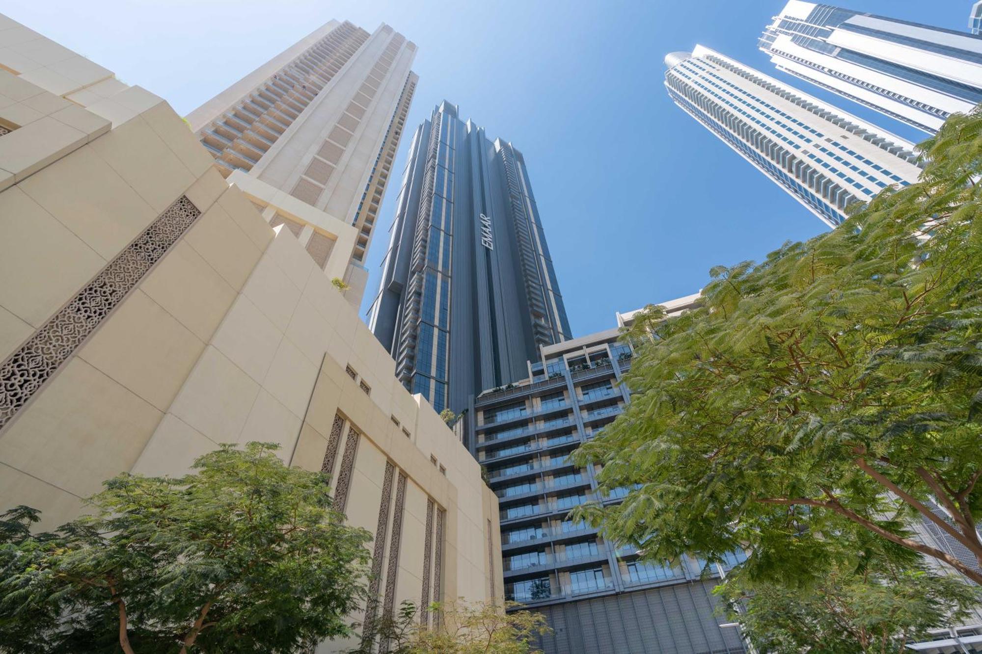 Lux Apt-Burj View Opp. Dxb Mall Dubai Exterior foto