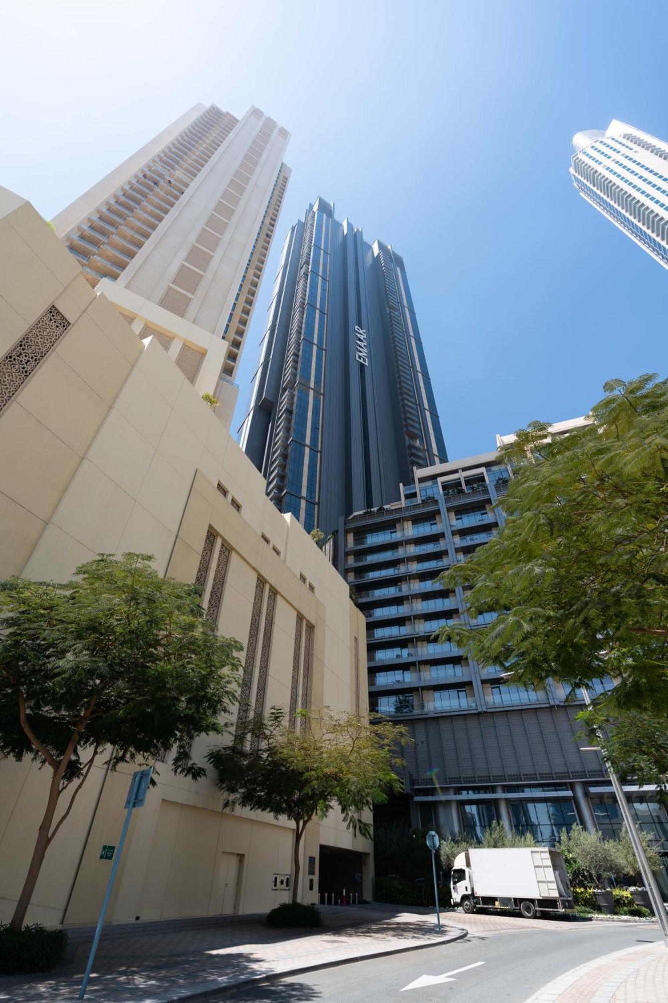 Lux Apt-Burj View Opp. Dxb Mall Dubai Exterior foto